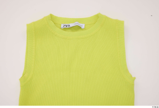 Catalina Clothes  341 casual clothing yellow neon cropped tank…